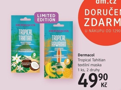 Maska pleťová textilní Dermacol