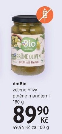 Olivy plněné dm Bio