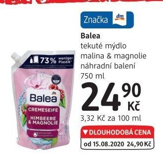 Tekuté mýdlo Balea - náhradní náplň