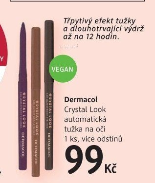 Tužka na obočí Crystal Look Dermacol