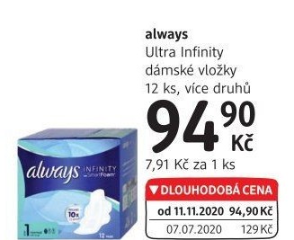 Vložky dámské Ultra Infinity Always
