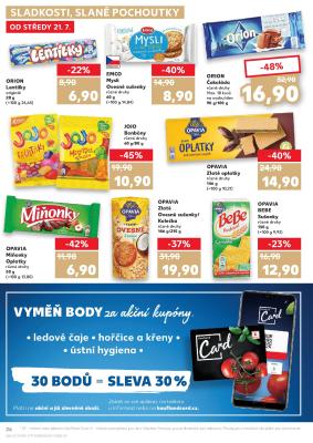 akční leták Kaufland 21.7.2021-27.7.2021