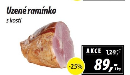 Uzené ramínko s kostí
