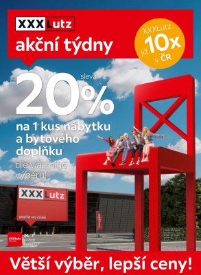 akční leták XXXLutz 19.7.2021-1.8.2021