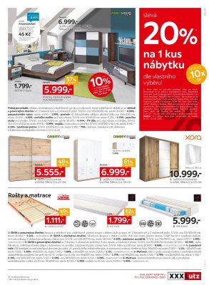 akční leták XXXLutz 19.7.2021-1.8.2021