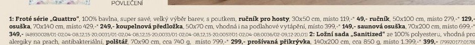 RUČNÍK PRO HOSTY