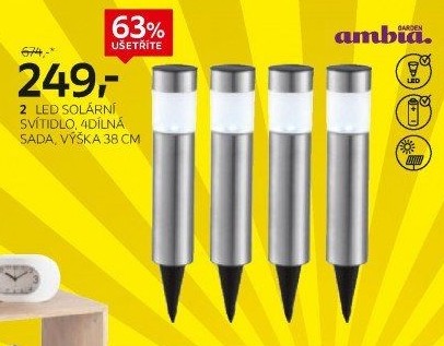 SADA SOLÁRNÍCH SVÍTIDEL
