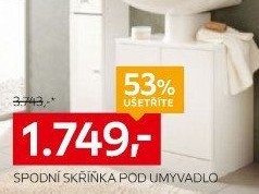 SPODNÍ SKŘÍŇKA POD UMYVADLO