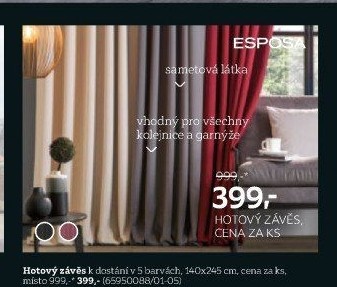 HOTOVÝ ZÁVĚS