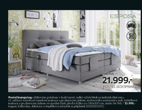 POSTEL BOXSPRING