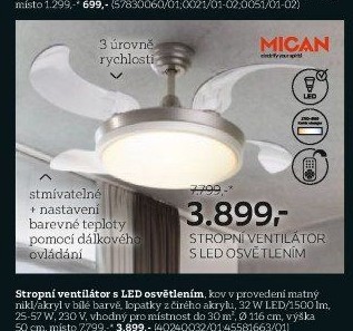STROPNÍ VENTILÁTOR