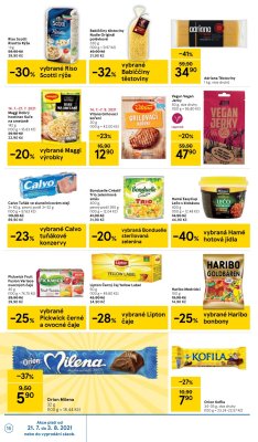 akční leták Tesco 21.7.2021-27.7.2021