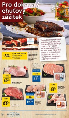 akční leták Tesco 21.7.2021-27.7.2021