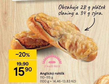 Anglický rohlík