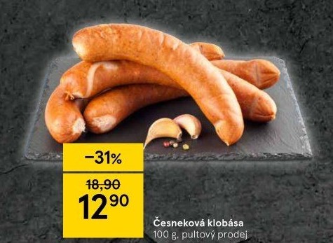 Česneková klobása