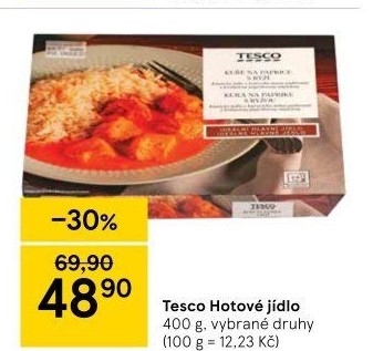 Hotová jídla Tesco