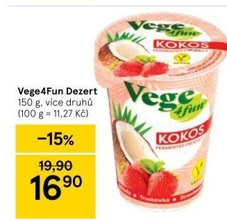 Jogurt ochucený Vege4Fun