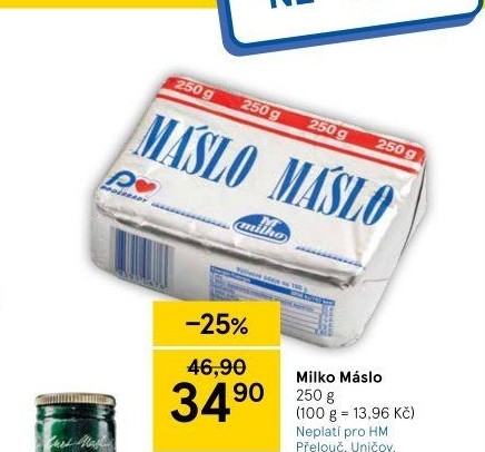 Máslo Milko