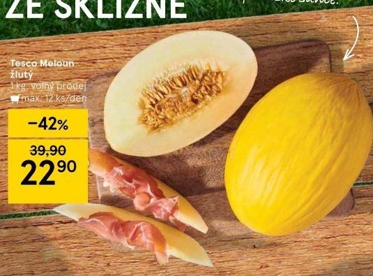 Meloun žlutý Tesco