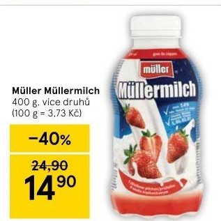 Nápoj mléčný Müllermilch Müller