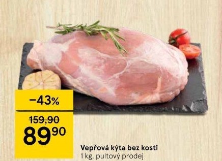 Vepřová kýta bez kosti