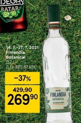 Vodka ochucená Finlandia