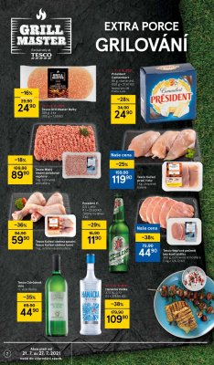 akční leták Tesco 21.7.2021-27.7.2021