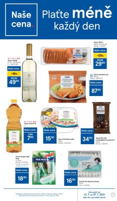 akční leták Tesco 21.7.2021-27.7.2021