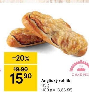 Anglický rohlík