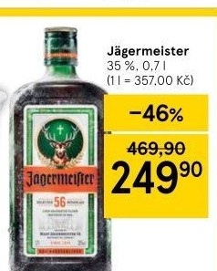 Bylinný likér Jägermeister