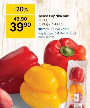 Paprika mix Tesco