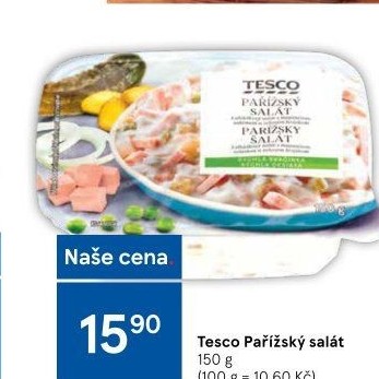 Pařížský pochoutkový salát Tesco