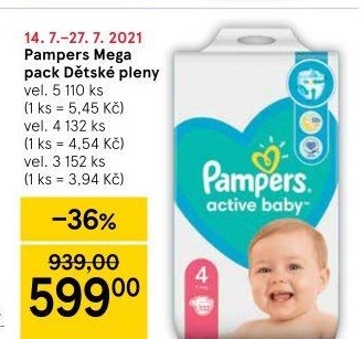 Pleny dětské Pampers