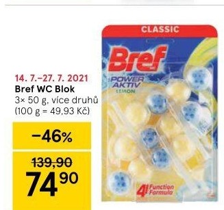 WC blok Bref