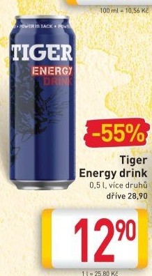 Energetický nápoj Tiger