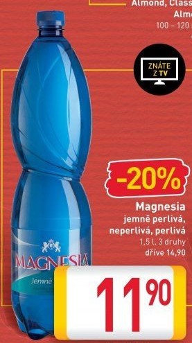 Přírodní voda Magnesia
