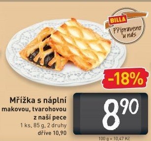Mřížka s náplní