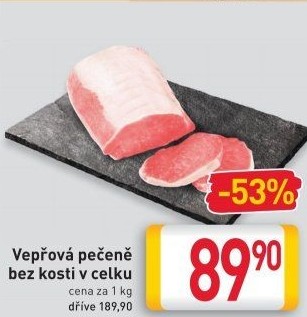 Vepřová pečeně bez kosti