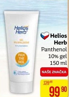 Gel po opalování Panthenol Helios Herb