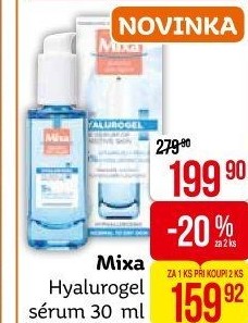 Pleťové sérum Hyalurogel Mixa