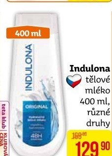 Tělové mléko Indulona