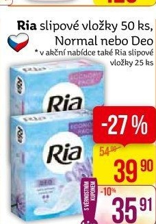 Vložky dámské slipové Ria