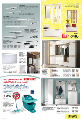 akční leták Sconto nábytek 23.7.2021-12.8.2021