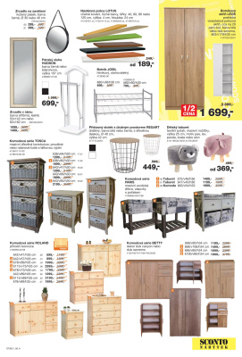 akční leták Sconto nábytek 23.7.2021-12.8.2021