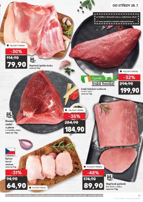 akční leták Kaufland 28.7.2021-3.8.2021