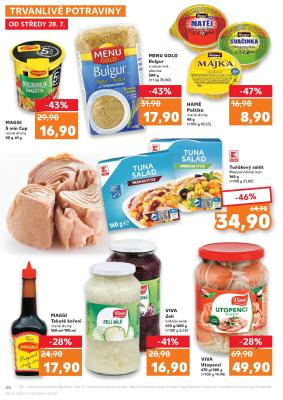 akční leták Kaufland 28.7.2021-3.8.2021