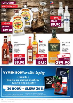 akční leták Kaufland 28.7.2021-3.8.2021