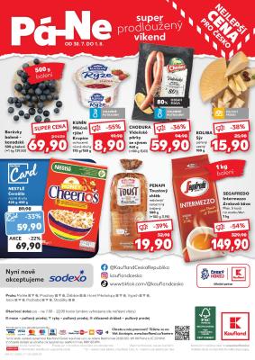 akční leták Kaufland 28.7.2021-3.8.2021