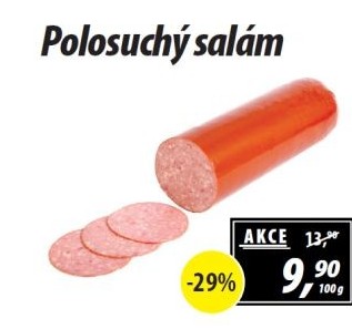 Polosuchý salám