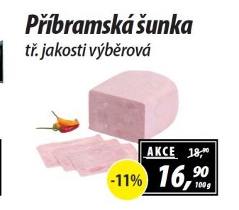 Šunka výběrová příbramská